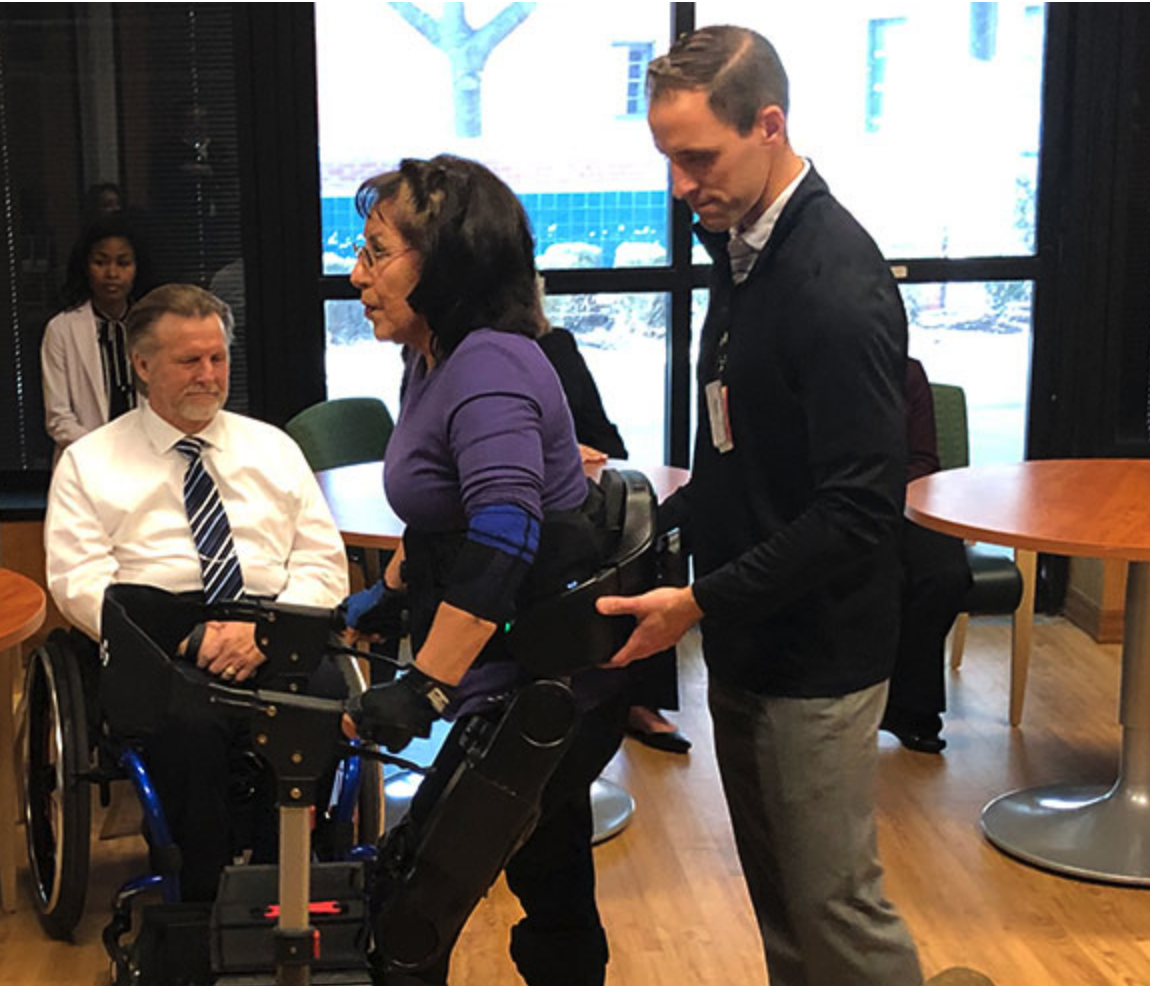 SoldierStrong Donates Exoskeleton Suit To Texas VA